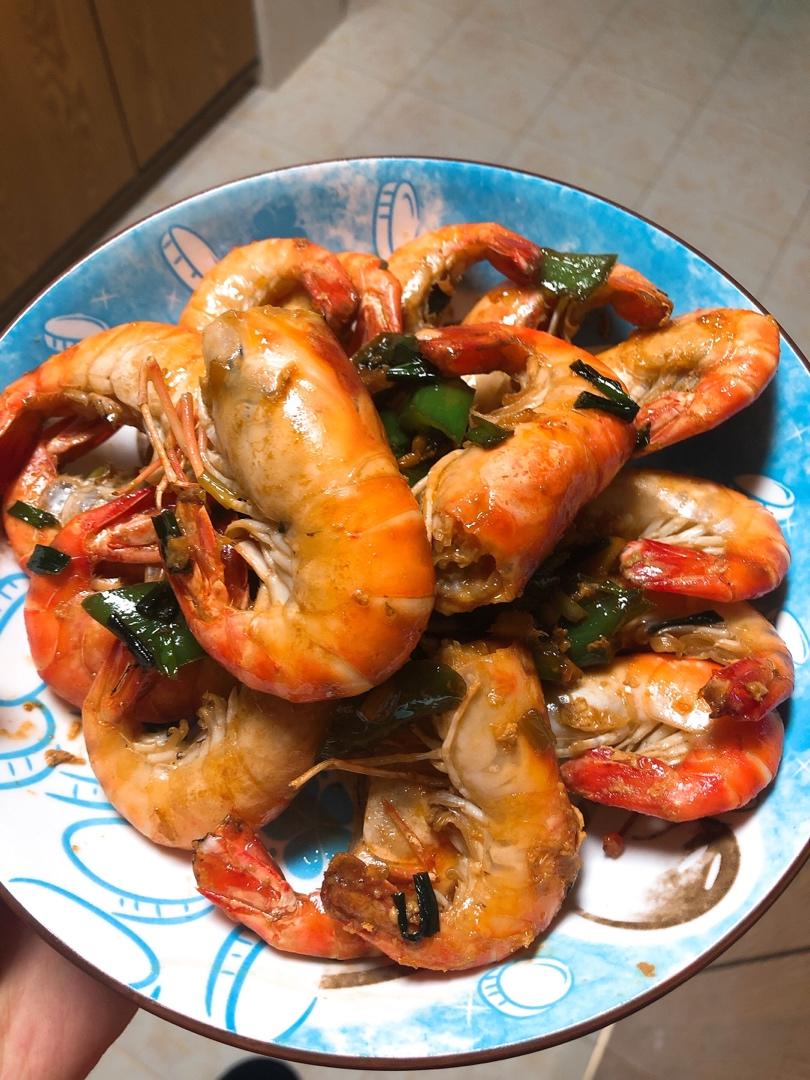 豉油皇煎虾