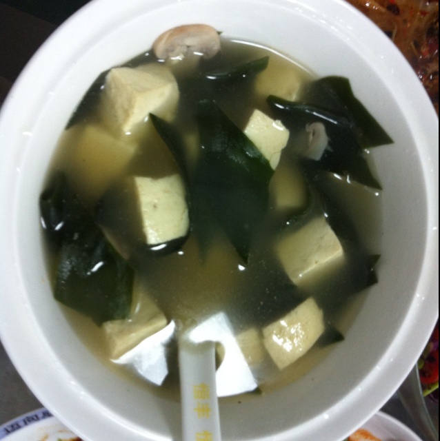 海带豆腐汤