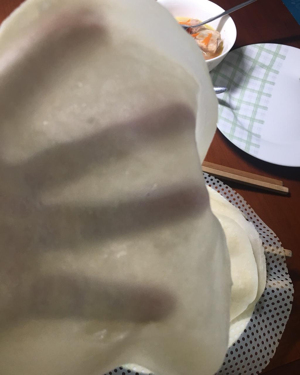 春饼 —薄如纸