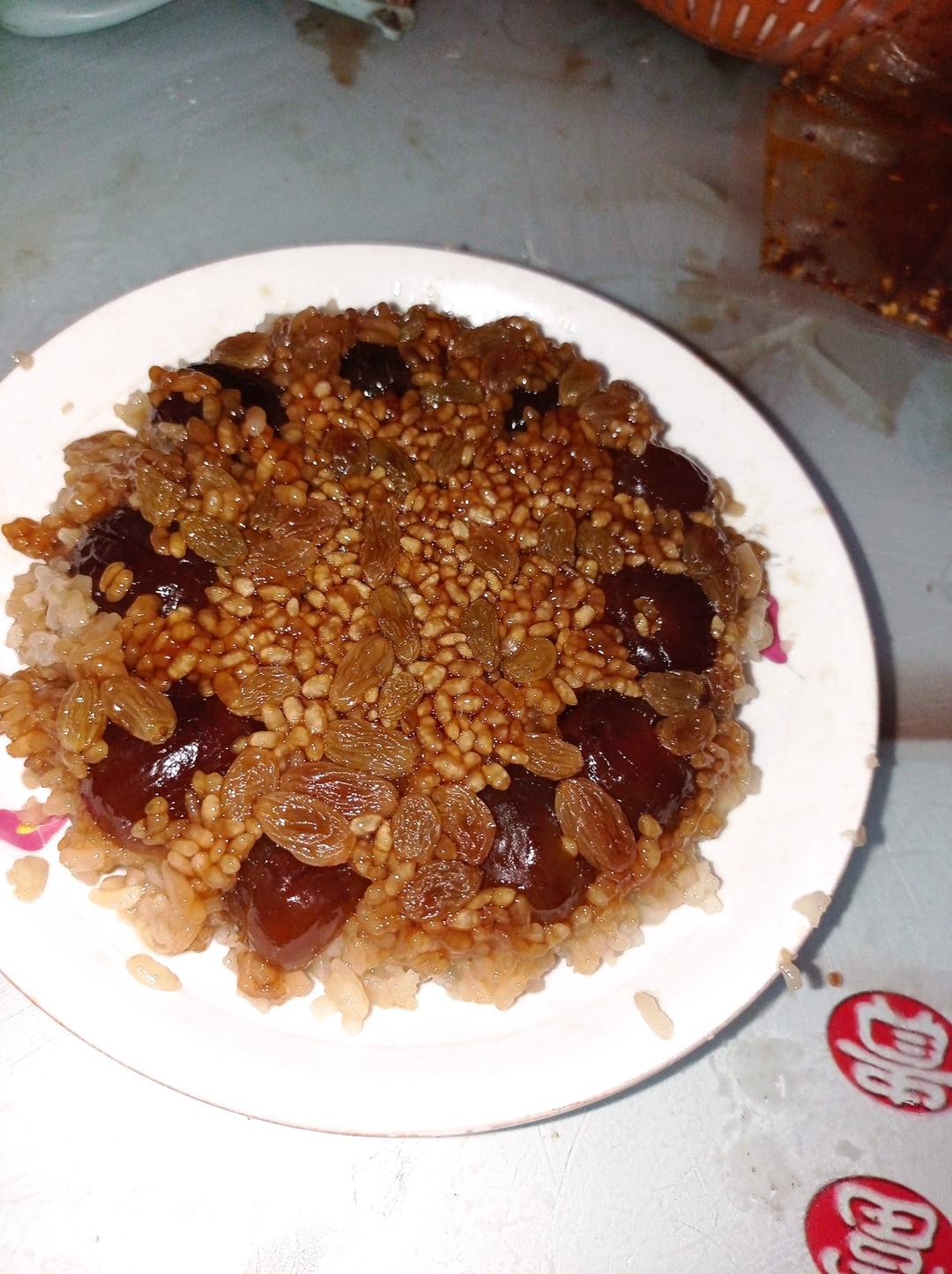 红糖糯米饭（不放猪油的八宝饭）