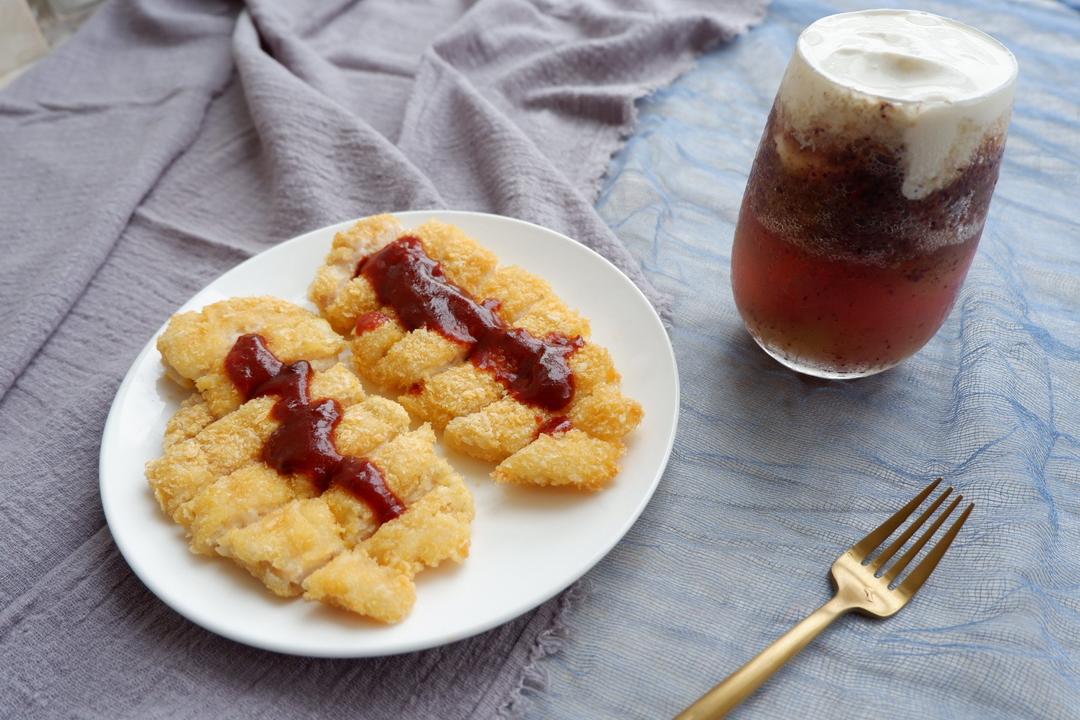 香酥烤鸡排（烤箱版不用油）