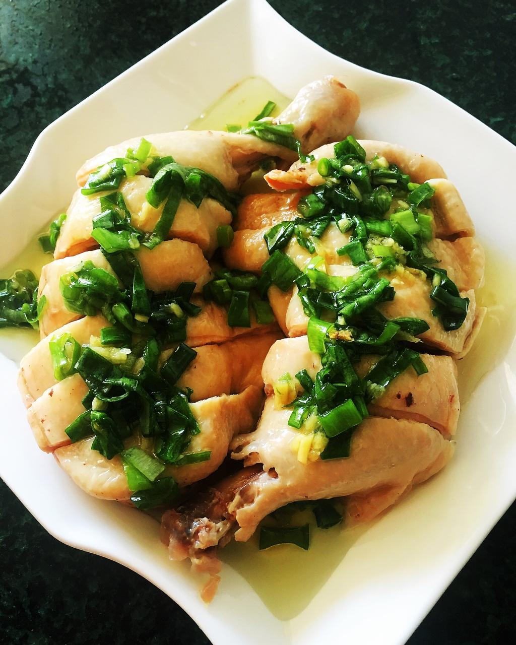 小小然妈咪做的葱油鸡(多图～存档)