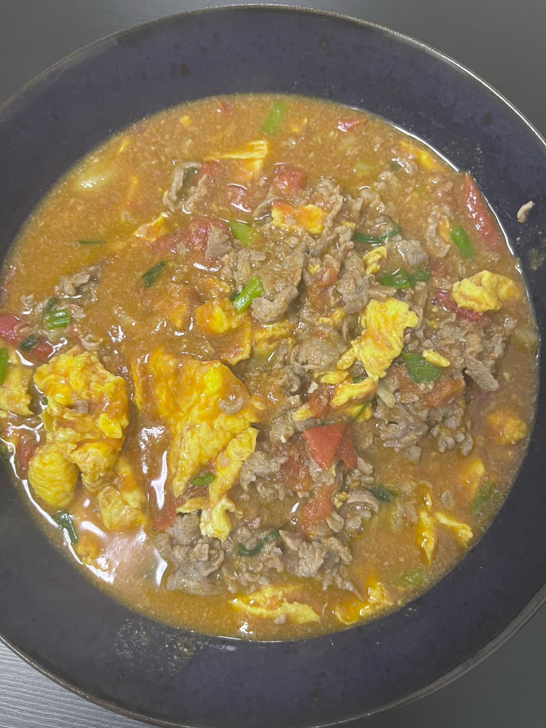 滑蛋番茄牛肉