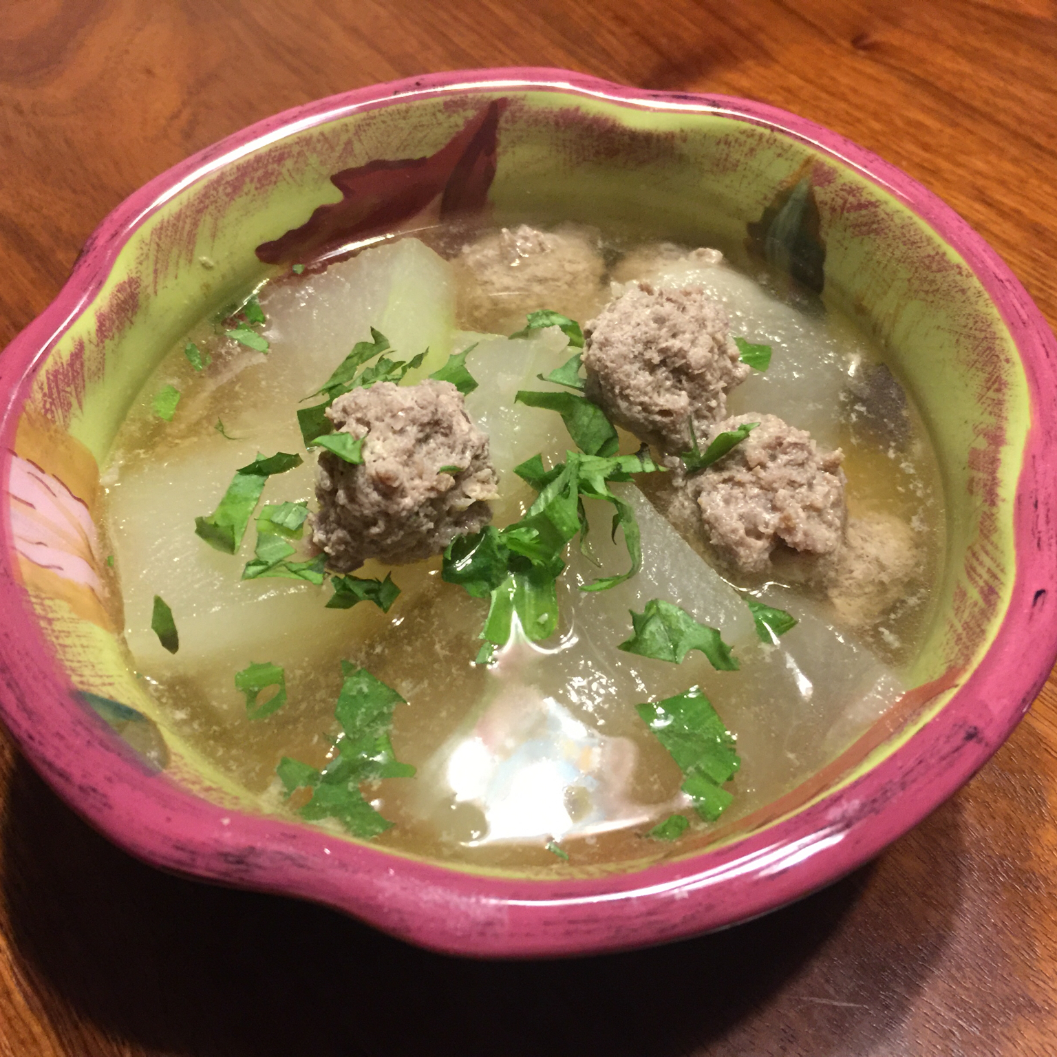 冬瓜丸子汤