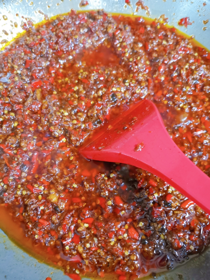 超下饭辣椒牛肉酱的做法 步骤5