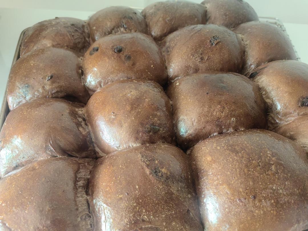 巧克力奶酪餐包的做法