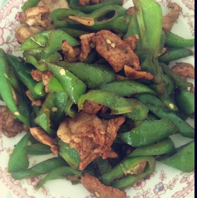 尖椒肉丝