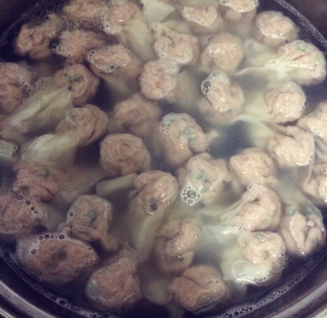 国营小吃店的鲜肉小馄饨