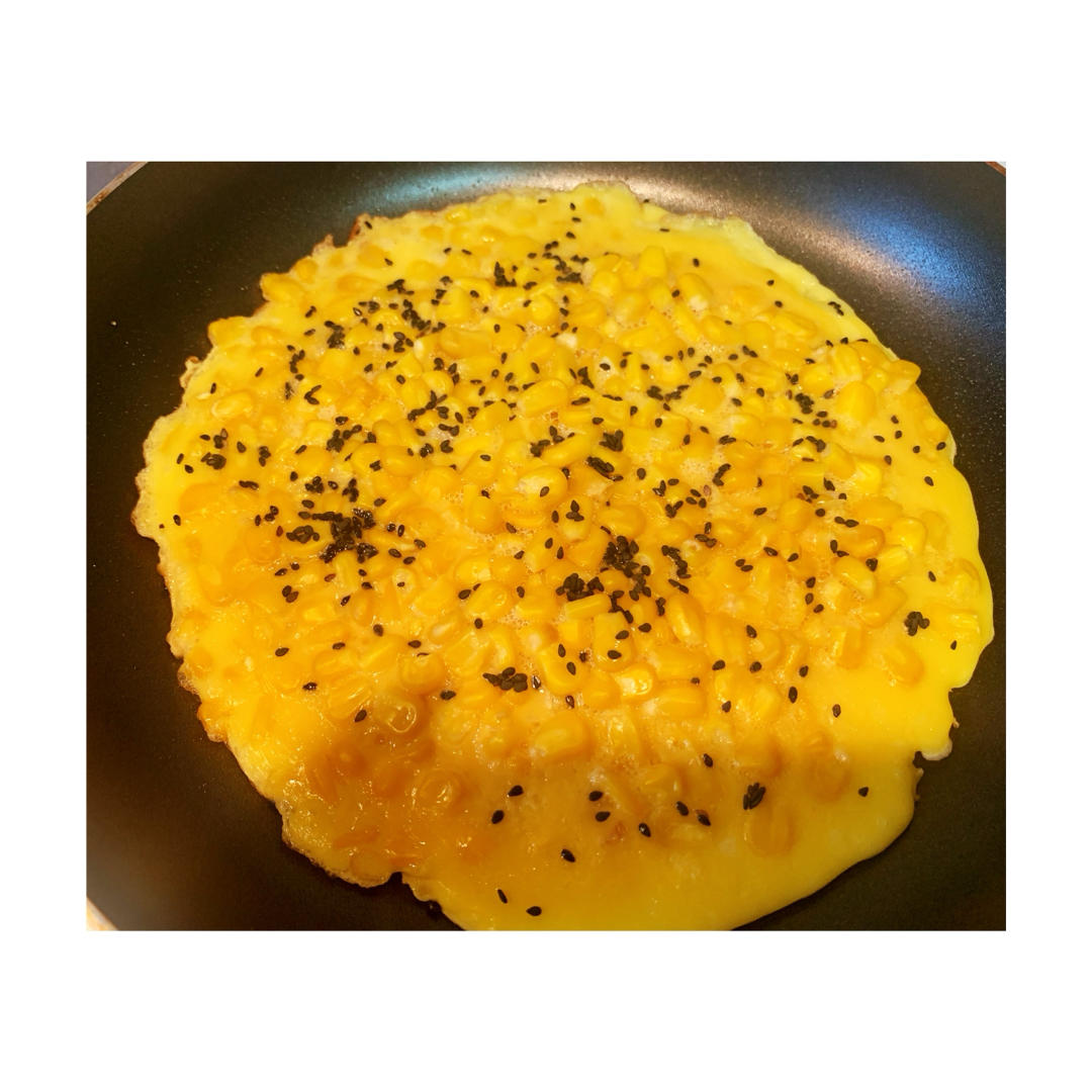㊙️咬一口就会爱上的早餐饼～奶香玉米烙