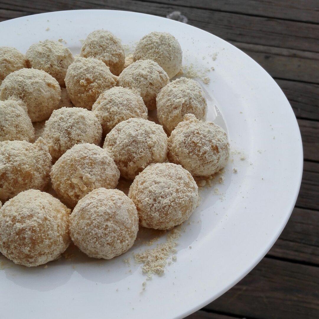 乌镇小吃--黄豆红糖麻糍✺◟(∗❛ัᴗ❛ั∗)◞✺