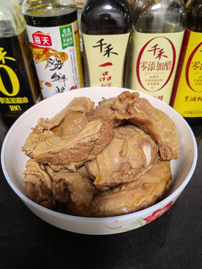 酱护心肉（约3.5斤重）的做法