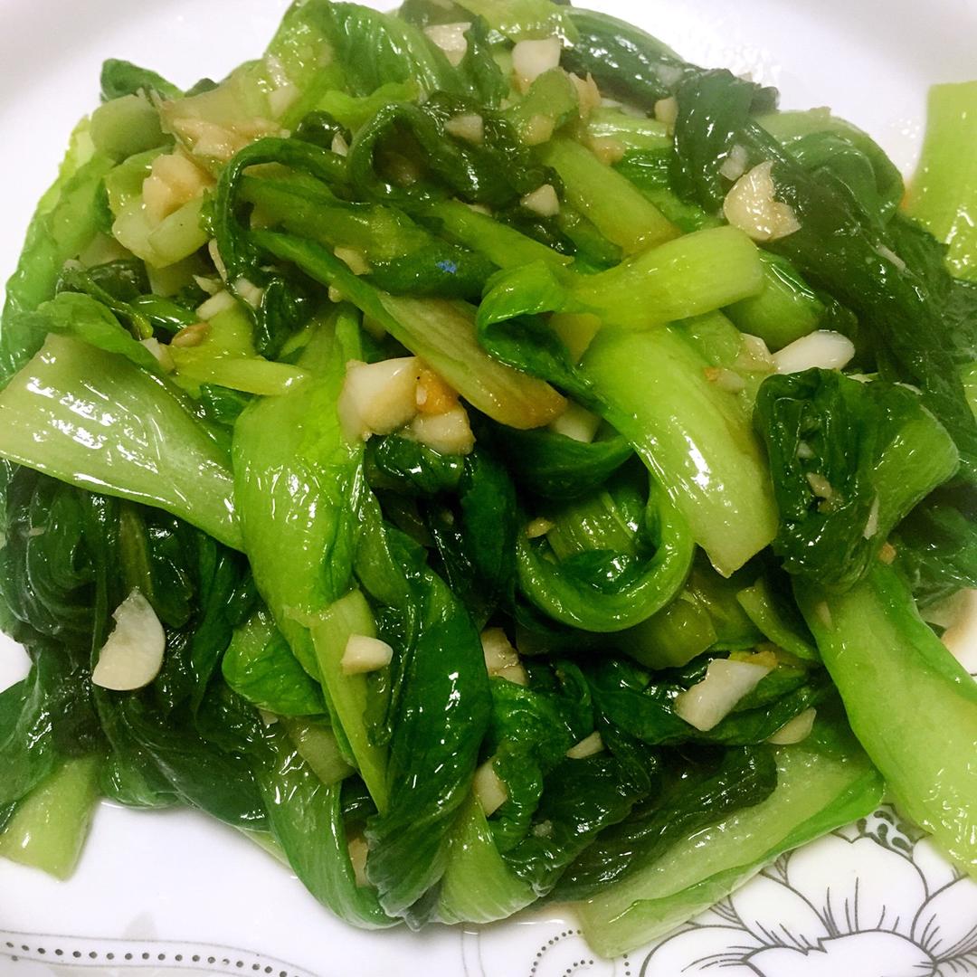 猫柒柒m做的蒜蓉小白菜