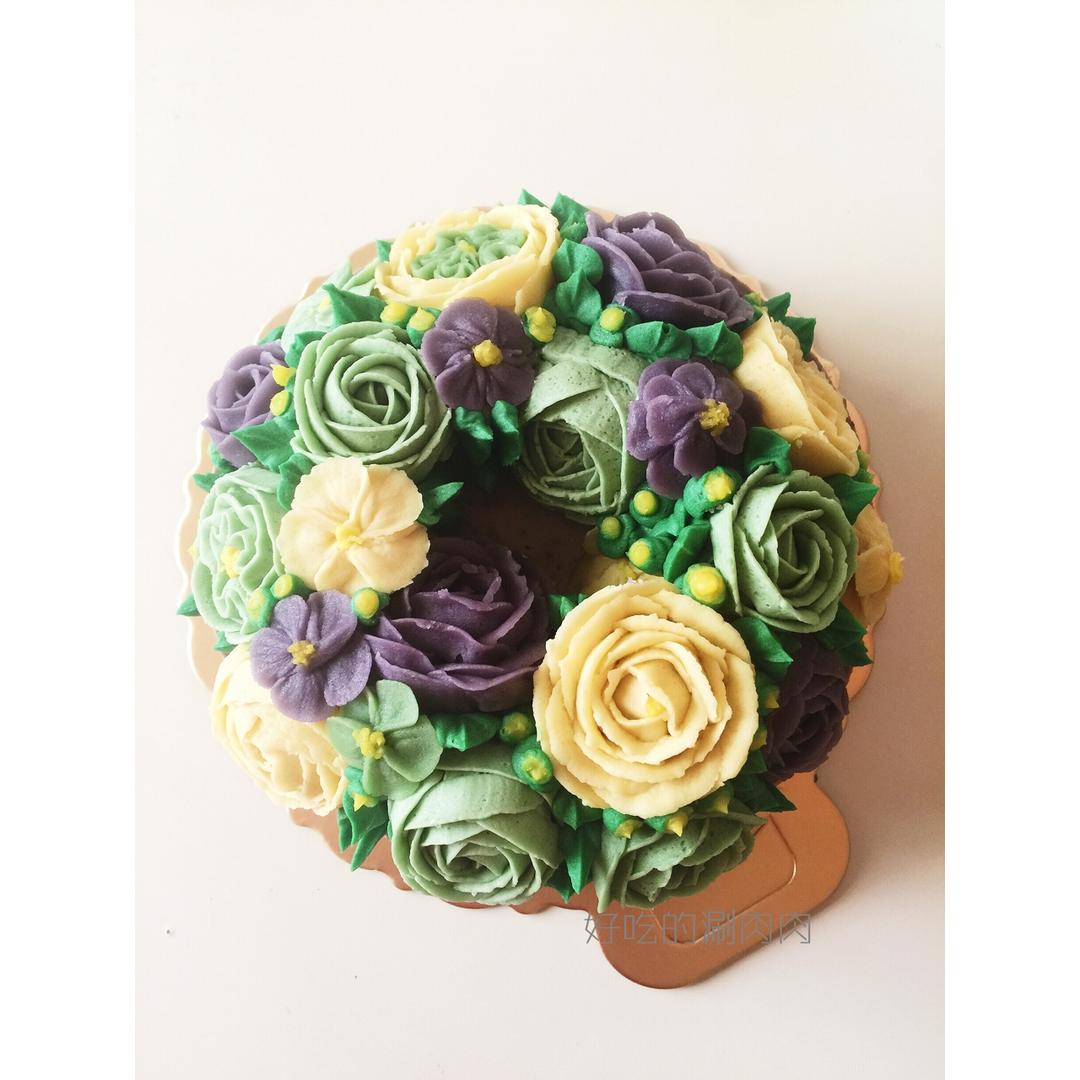 超级好用的不腻韩式裱花豆沙霜