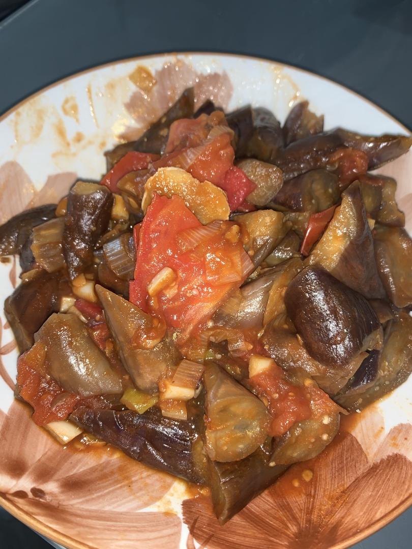 堂妈小厨——番茄烧茄子🍆