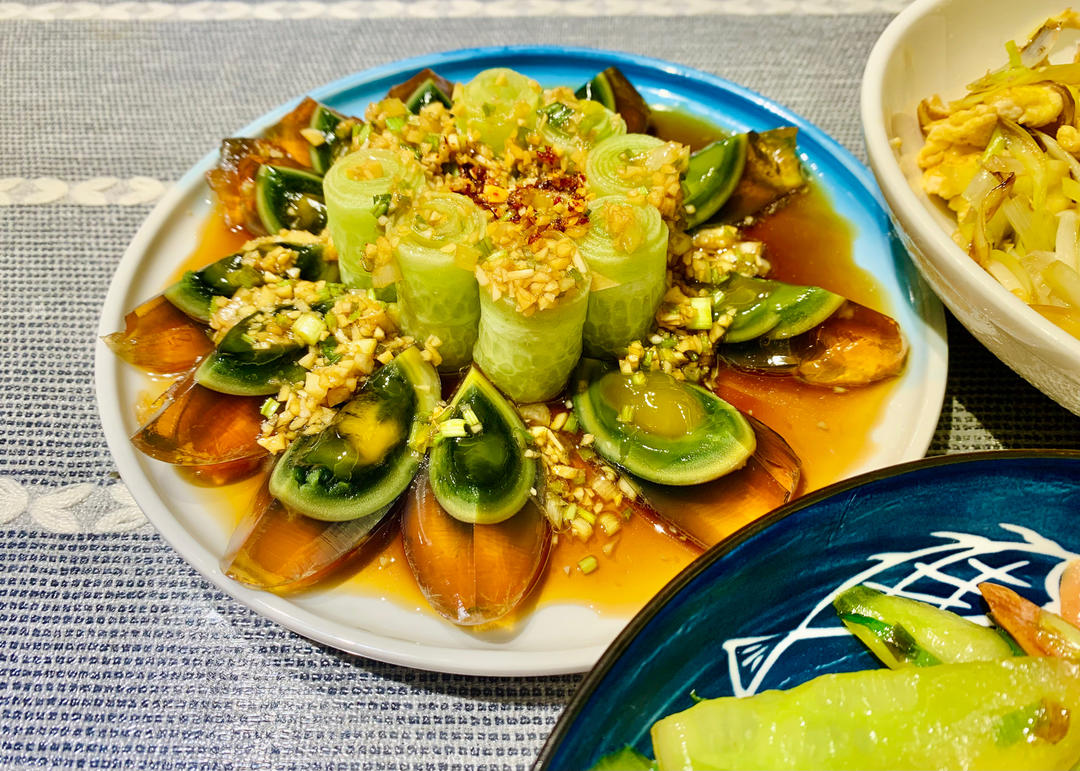 高颜值凉菜‼️凉拌黄瓜皮蛋