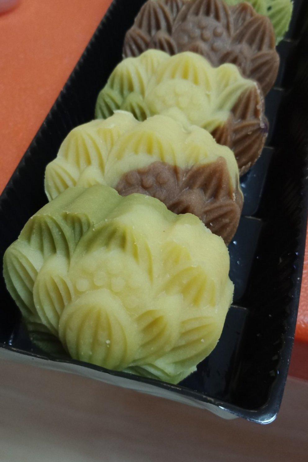 省时简易绿豆糕-免泡豆免过筛