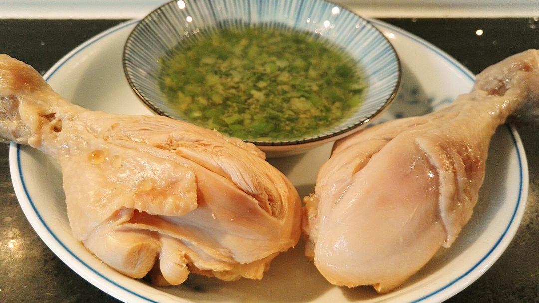葱油鸡腿