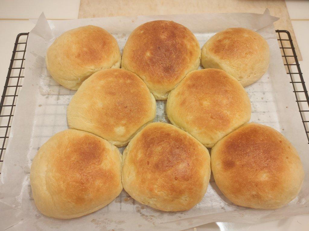 小高姐的免揉土豆面包 汉堡胚