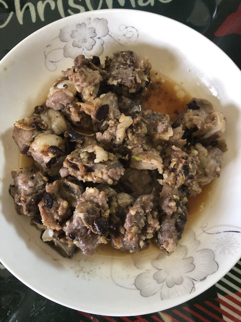 🌈💯广式蒜蓉豆豉蒸排骨🌈