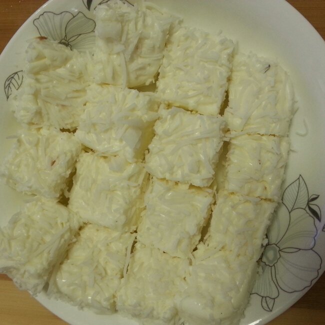 完胜85度C牛奶椰丝小方