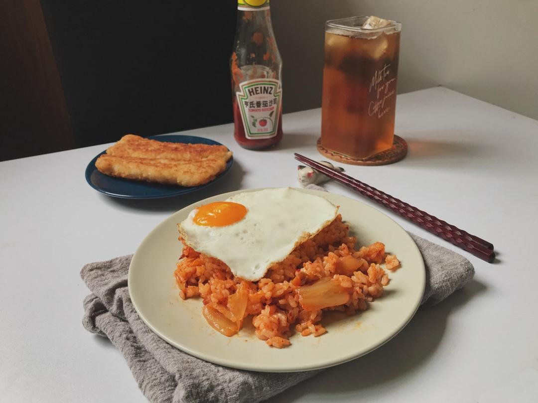 韩式辣白菜炒饭