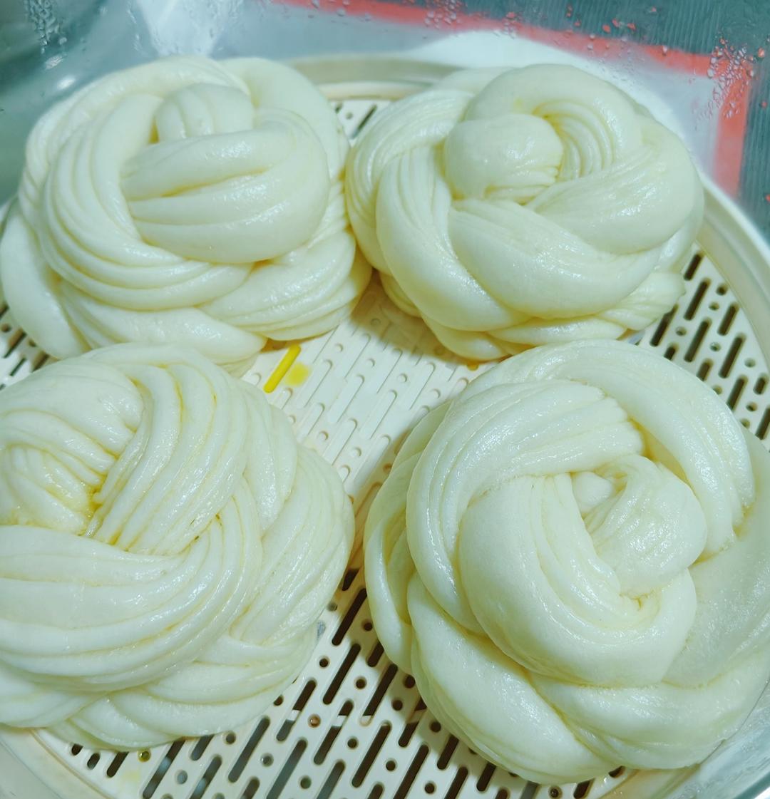 花儿一样美丽的花卷 造型馒头 蓬松煊软 附细节视频详解