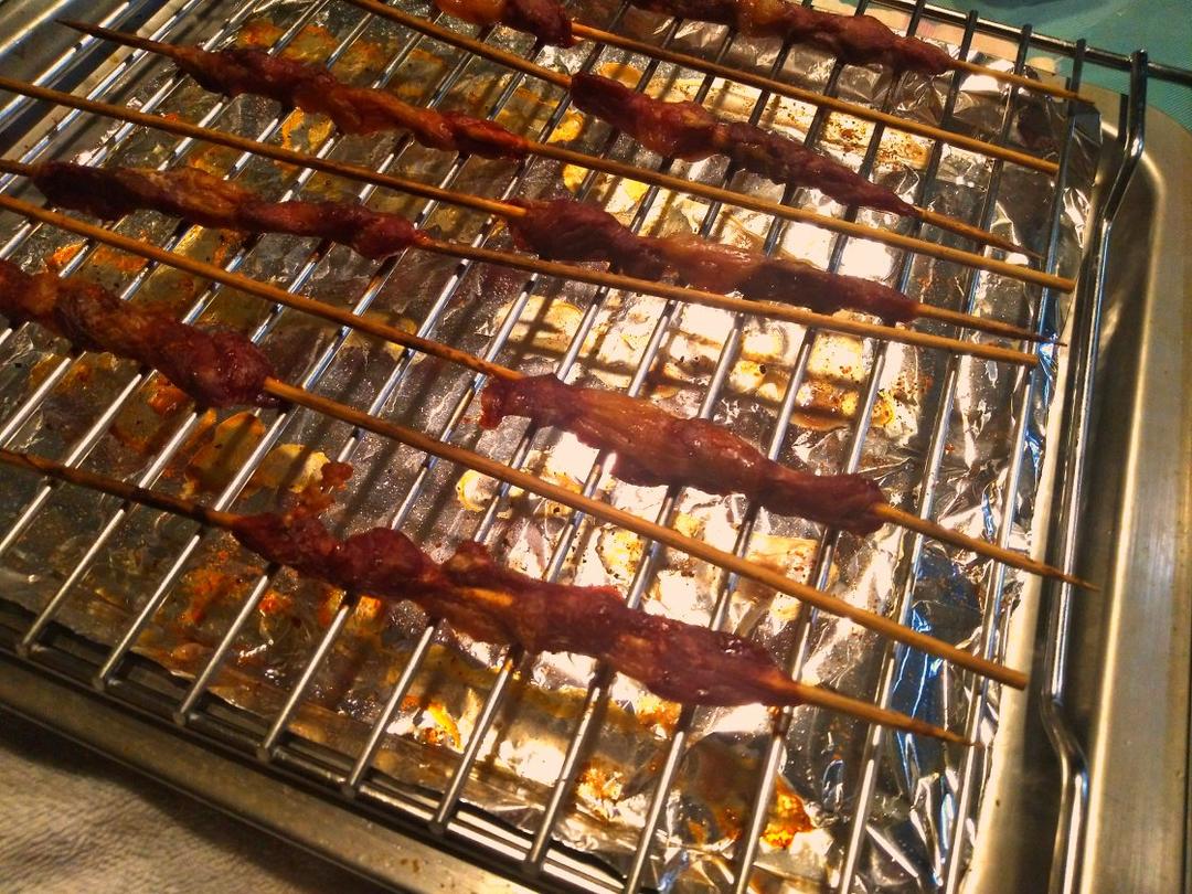 烤羊肉串
（烤箱版）