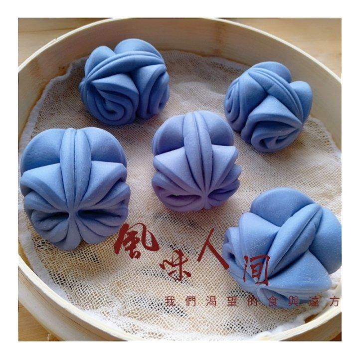 双面花、花卷馒头(一次发酵)