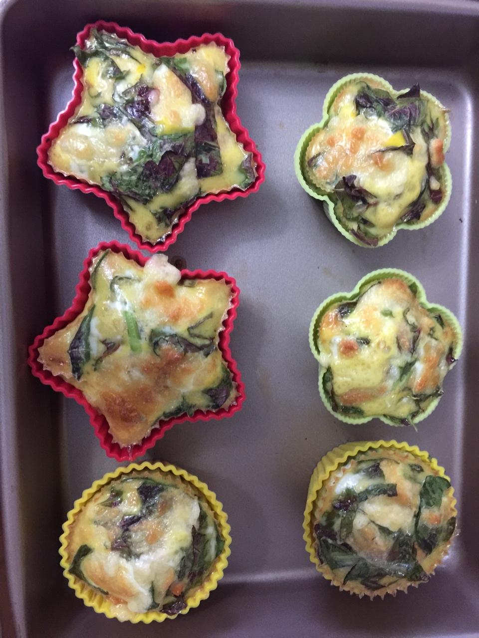 早餐鸡蛋杯cupcake Frittata