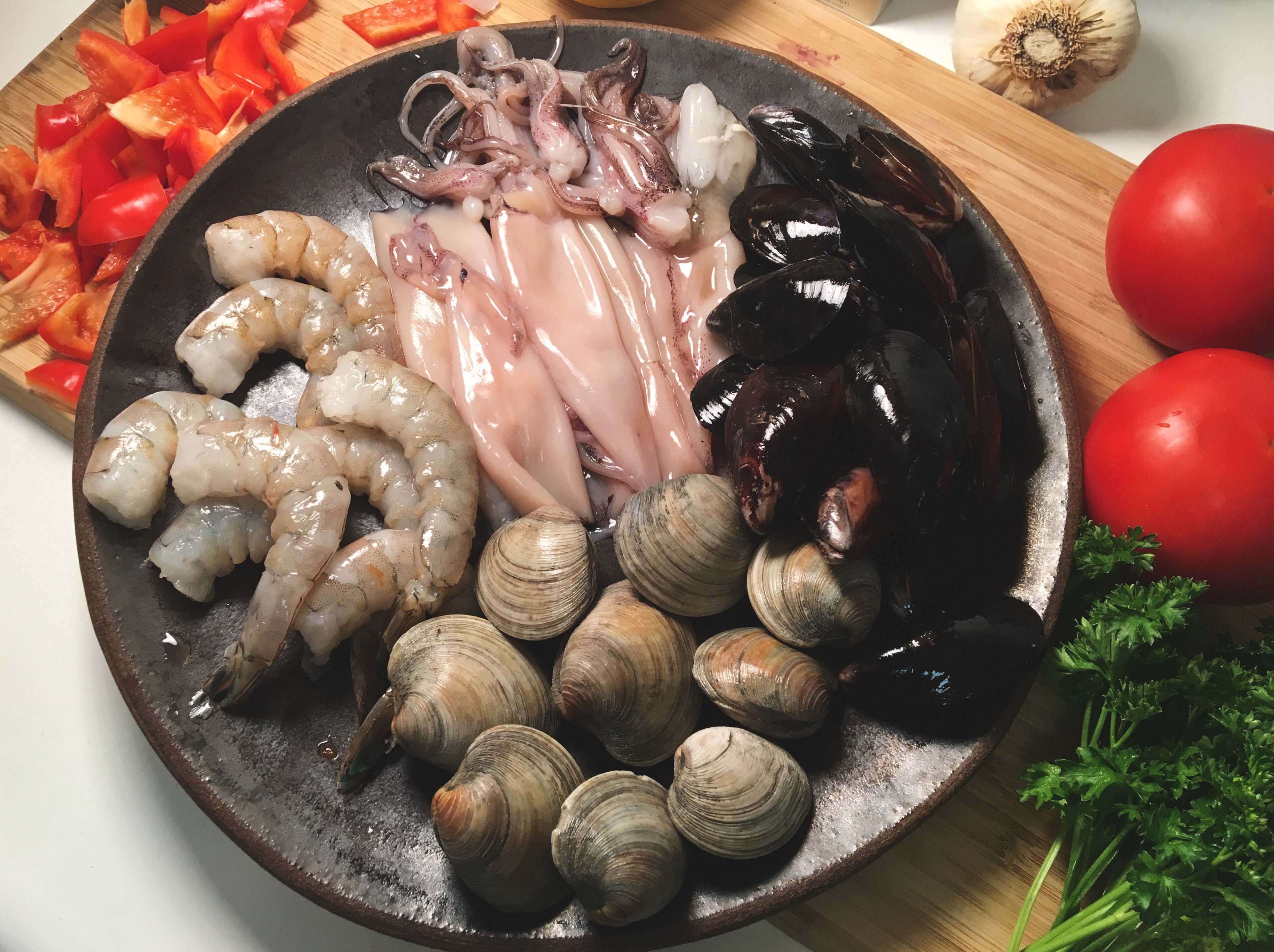 25分钟搞定Paella西班牙海鲜饭的做法 步骤2