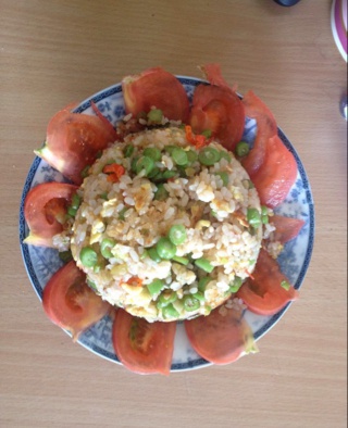 西红柿蛋炒饭