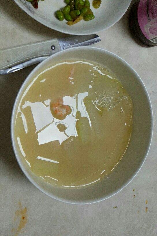 虾仁冬瓜汤