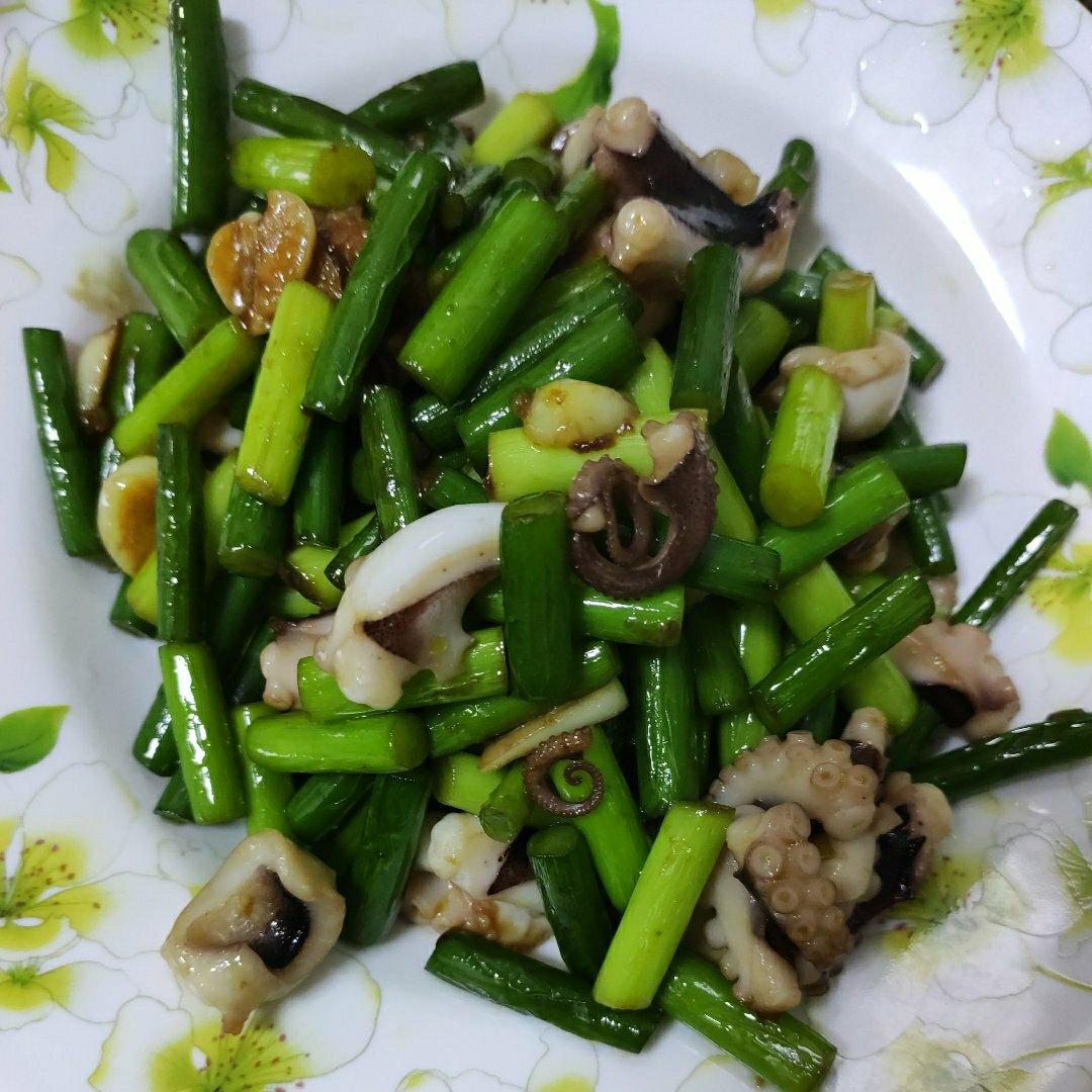 【彼得海鲜】家常菜快手菜之蒜台八爪鱼