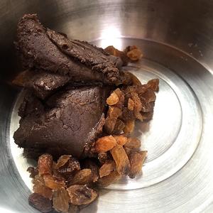 「少油软曲奇」巧克力豆/巧克力蔓越莓/巧克力麻薯可可曲奇饼干的做法 步骤8