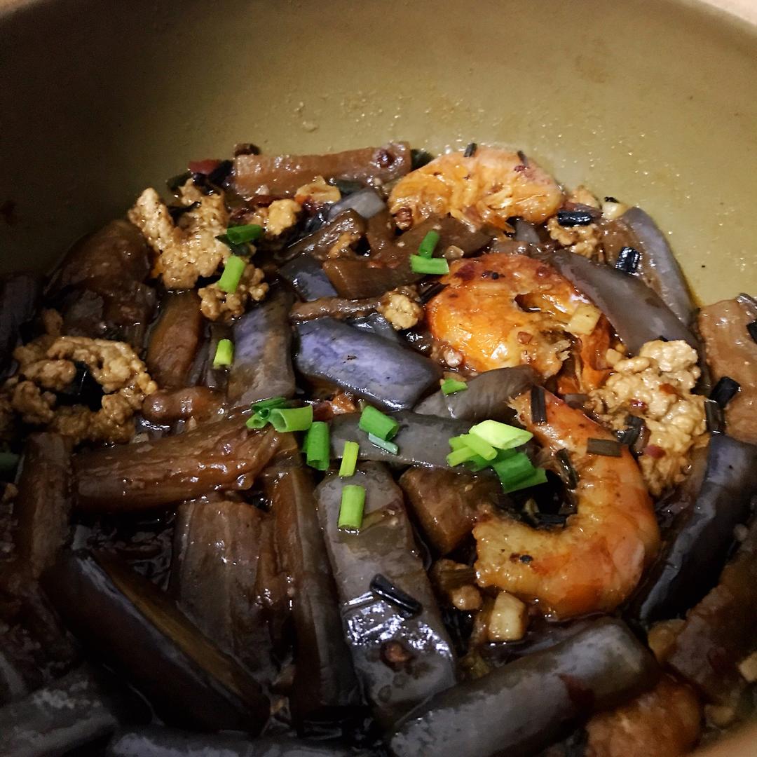 肉末茄子煲