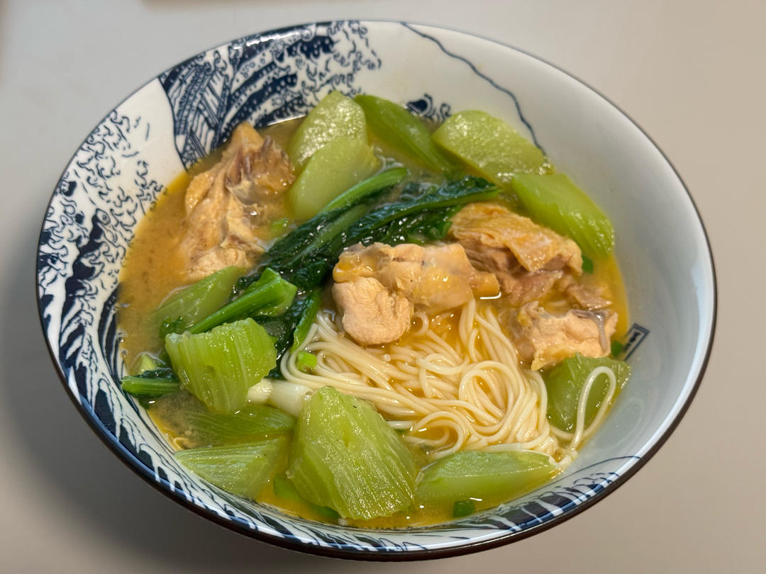 鸡汤面｜鲜嫩咸香鸡油 杭州百家鸡味馆版