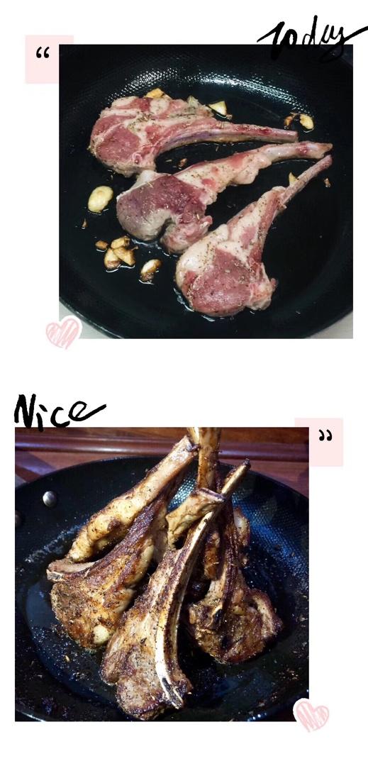 香煎羊排