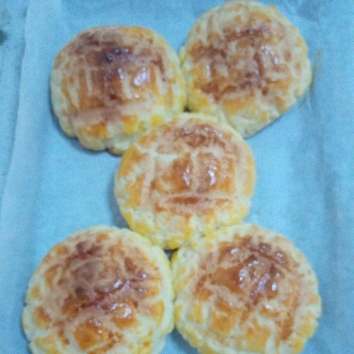 香酥柔软的港式菠萝包