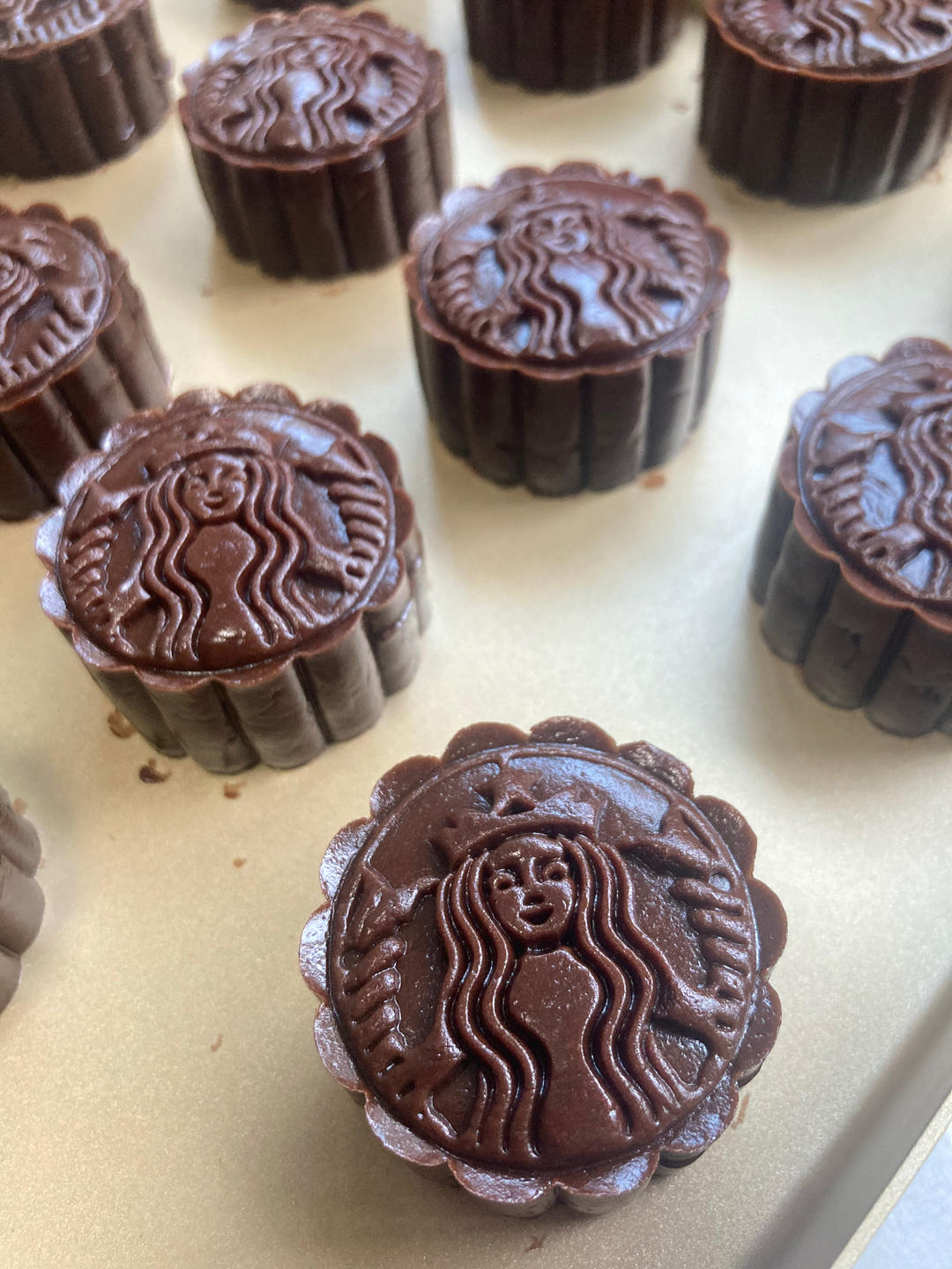 不用醒皮超快手✨超美味巧克力🍫椰蓉月饼