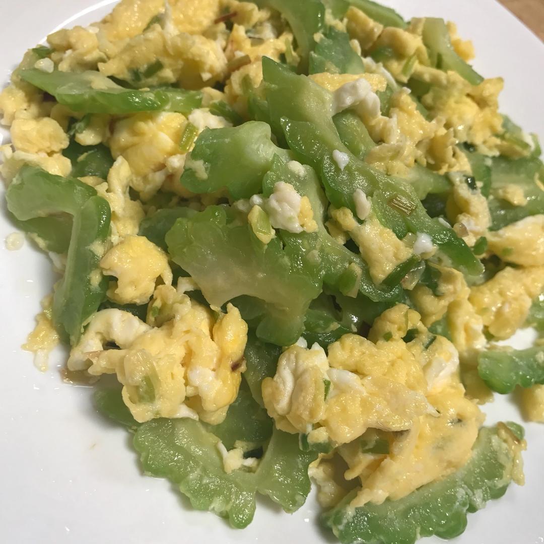 苦瓜炒蛋（清火菜）
