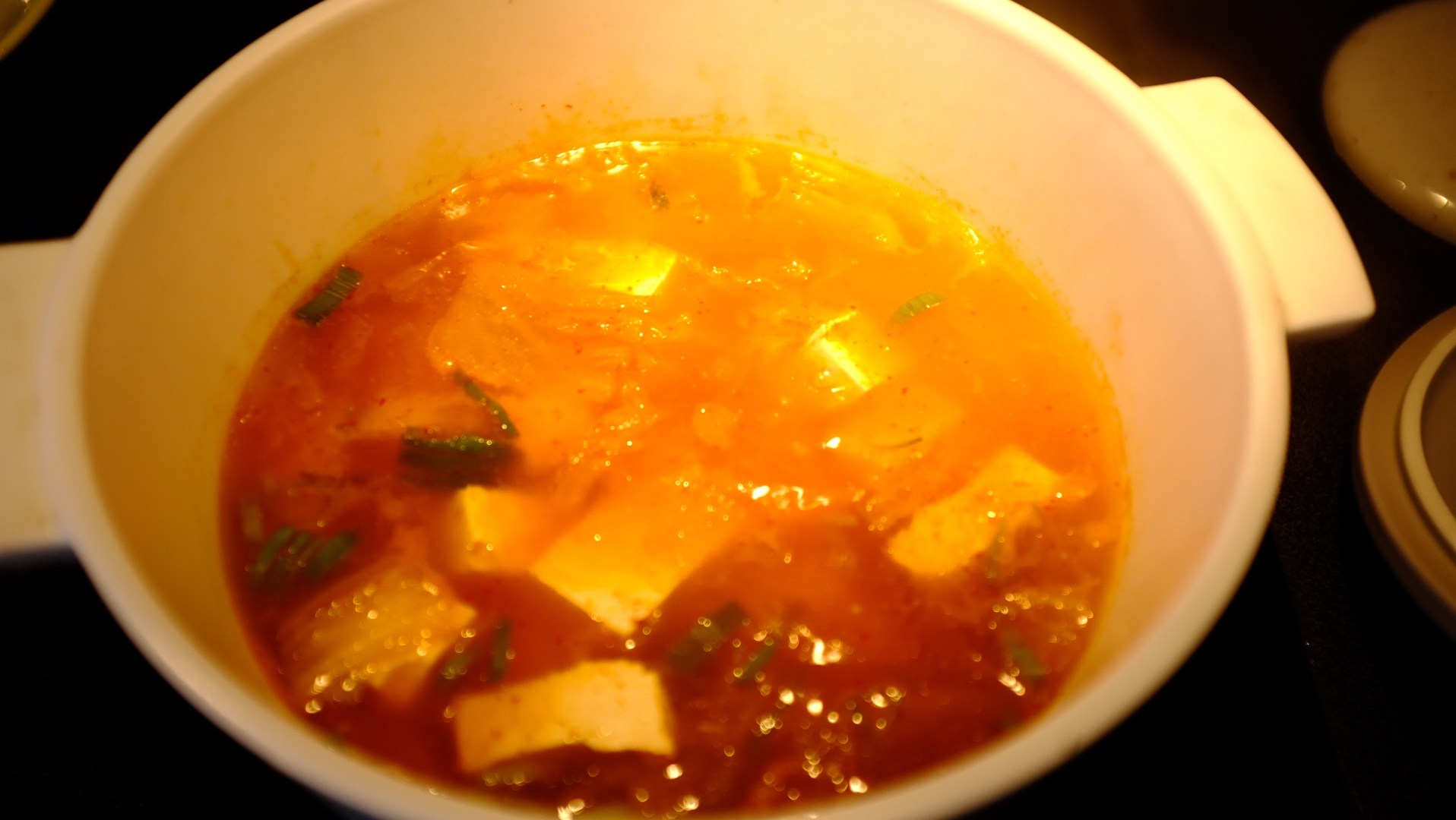 韩式辣白菜海鲜汤的做法 步骤4