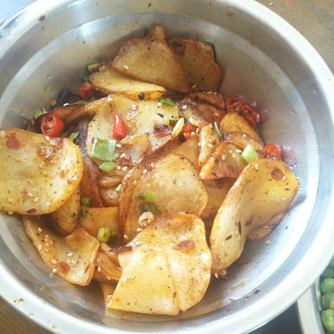 干锅土豆片