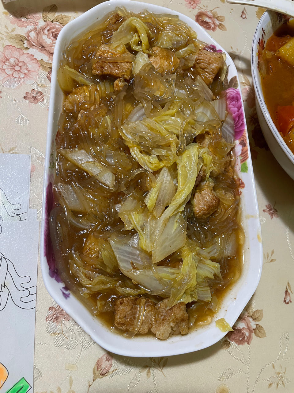 猪肉白菜炖粉条