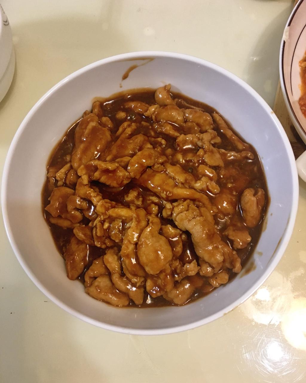 京酱肉丝