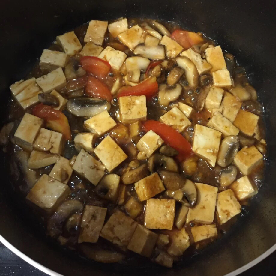 日式照烧海苔豆腐