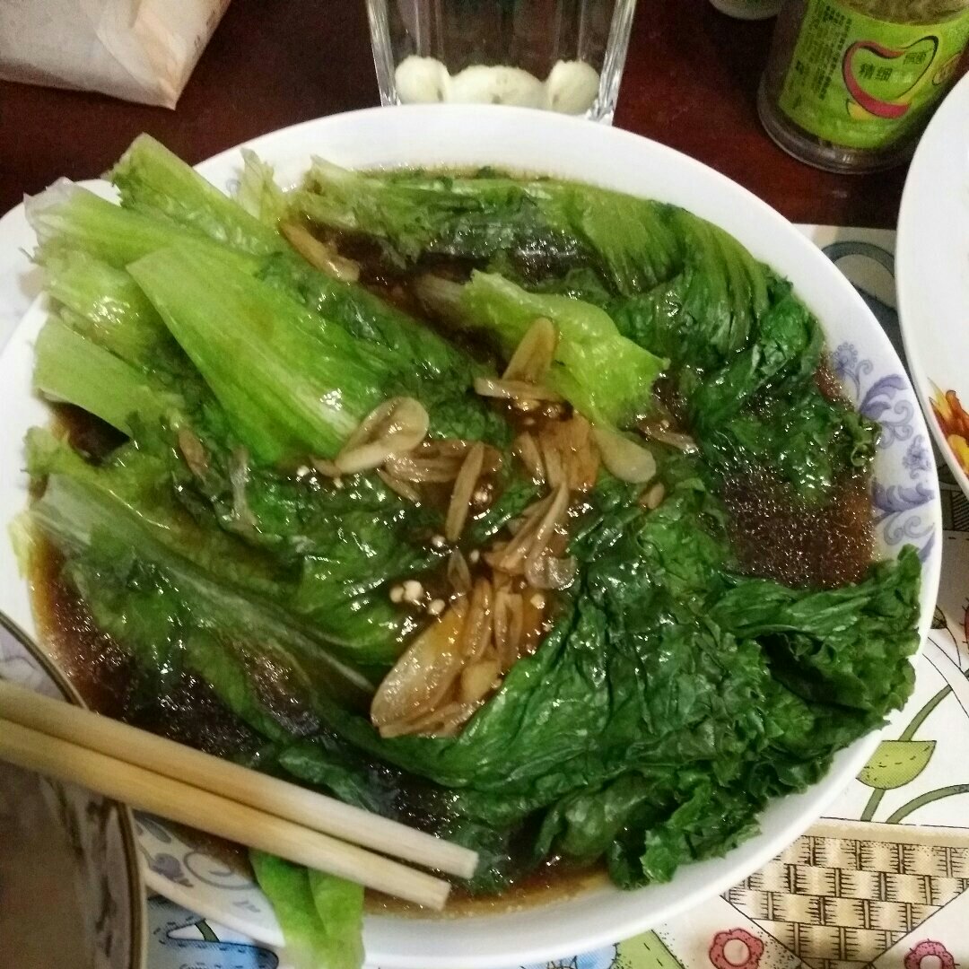 家常菜 蚝油生菜