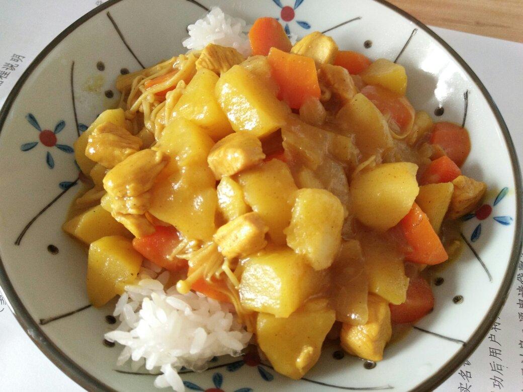 咖喱土豆饭