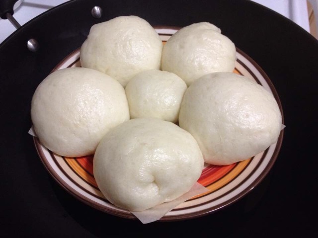 自制无油奶黄包