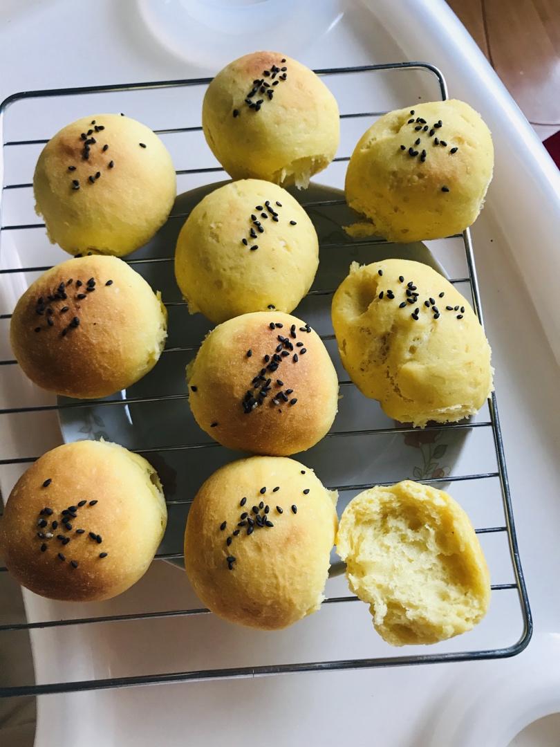 玉米面小餐包(馒头)