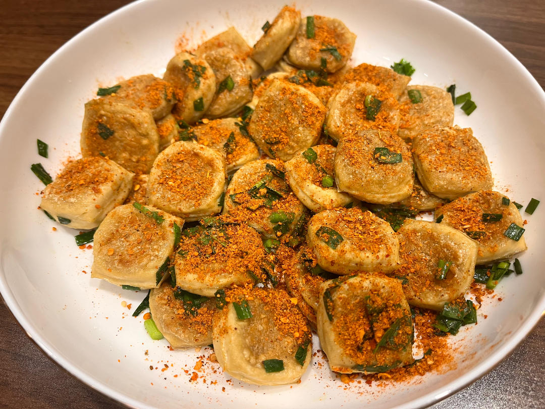 香煎包浆豆腐